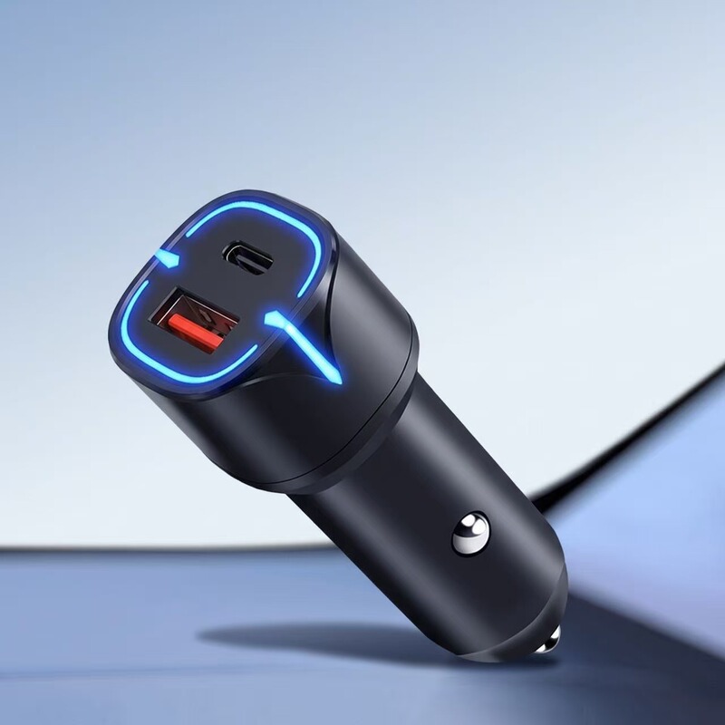 New Car Charger 12W Laptop Car Charging Head Fast Cigarette Lighter Adapter Plug