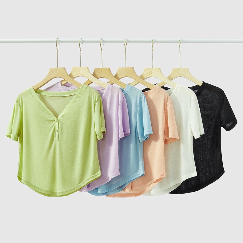 Dance Clothing for Women, Loose and Elegant Body Training Performance Clothing, Chinese Classical Summer New Short-Sleeved Tops Dance Clothing for Women, Loose and Elegant Body Training Performance Clothing, Chinese Classical Summer New Short-Sleeved Tops