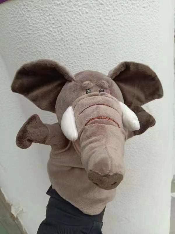 Fabricante animal Lobo conejo mono cocodrilo boca abierta padre-hijo interactivo dedo jugando marioneta jardín de infantes narración de historias