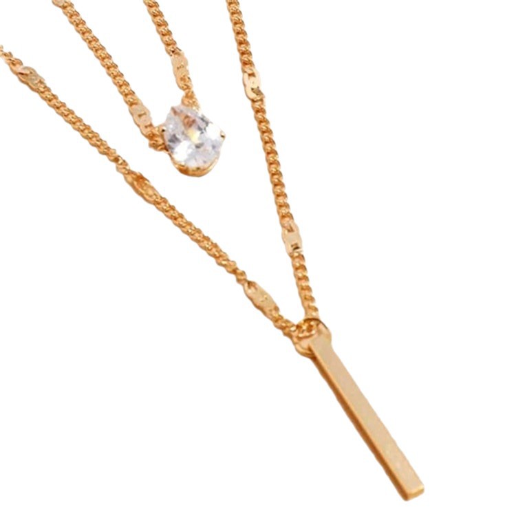 Vintage Multi-layer Cross Pendant Necklace For Women Jewelry_voghion.com