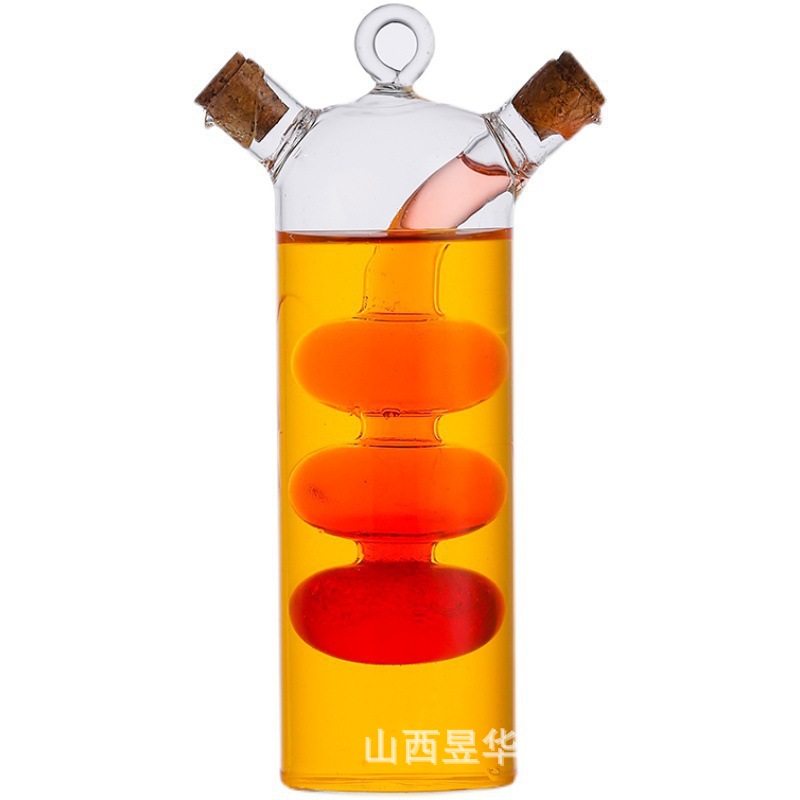 Creativo Pato Mandarín cóctel taza Internet celebridad doble tubo de vidrio cóctel taza KTV bar agua taza bebida taza pareja taza