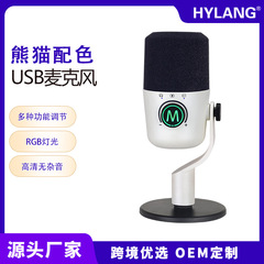 USB microphone, capacitive microphone, cross-border bestseller, computer gaming, live streaming, recording, mobile voiceover, intelligent noise reduction microphone