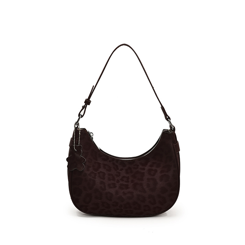 Bolso de mano transfronterizo de viento de cientos de siglos de verano 2025 nuevo retro leopardo bolso de hombro personalidad chica caliente bolso de moda