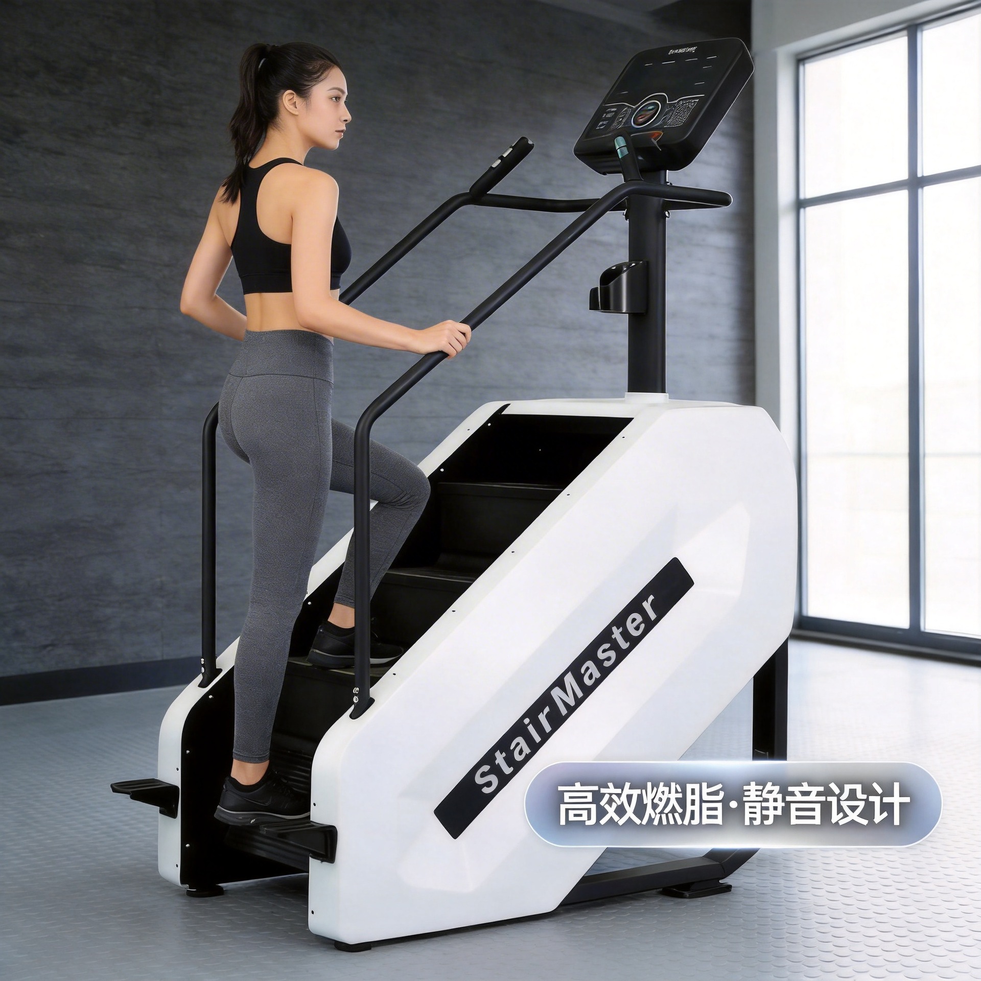 Climbing Machine, Gym Climbing Machine, Aerobic Fitness Training, Home Exercise Stair Climber, Stair Machine, Step Machine