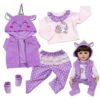 Q22-043 Purple Velvet Unicorn Set