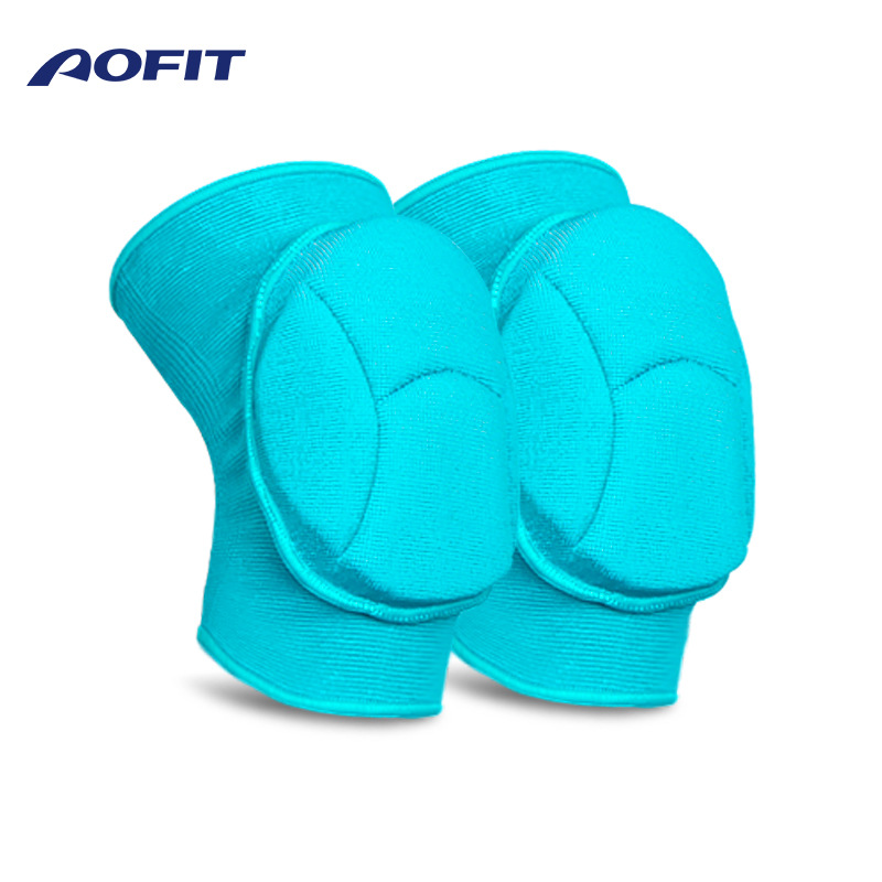 運(yùn)動(dòng)護(hù)膝女舞蹈跳舞膝蓋跪地護(hù)髕骨騎行籃球排球跑步針織保暖護(hù)具