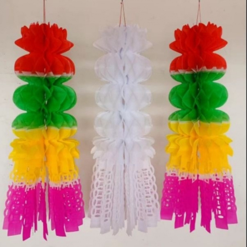 90# Three Flower Ball Color [Environmental Protection Paper]