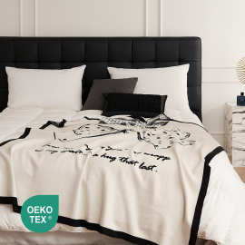 轻奢大牌风小香风包芯纱兔绒纱针织毛线盖毯 沙发休闲毯办公午休