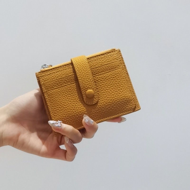 外国貿易の牛革の小さい財布の女性の短い金の0財布の多いカードの位の韓国版の学生はミニの小さいカードのカバンのメーカーを平らにします。|undefined