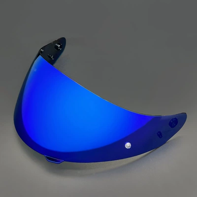 Helmet Mirror Sunshade, Sun Protection, Electroplating — Dəbilqə (Kaska) aksesuarları - hj17-tea-blue