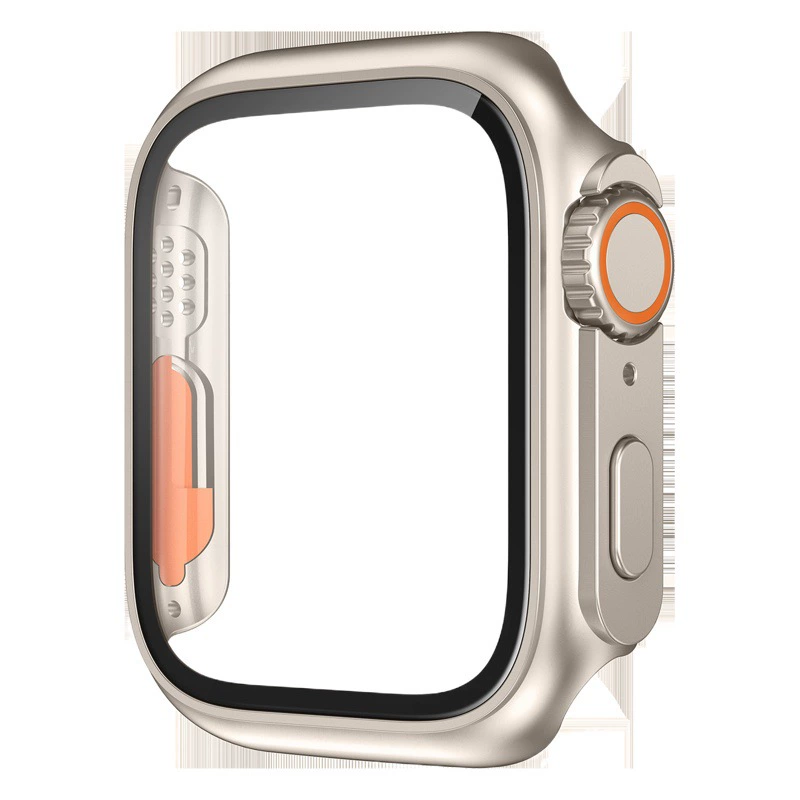 Подходит для Apple Watch, мгновенно превращающий их в корпус часов Ultra 49MM, защитный чехол для Apple Watch S11/9/8/7/S10.