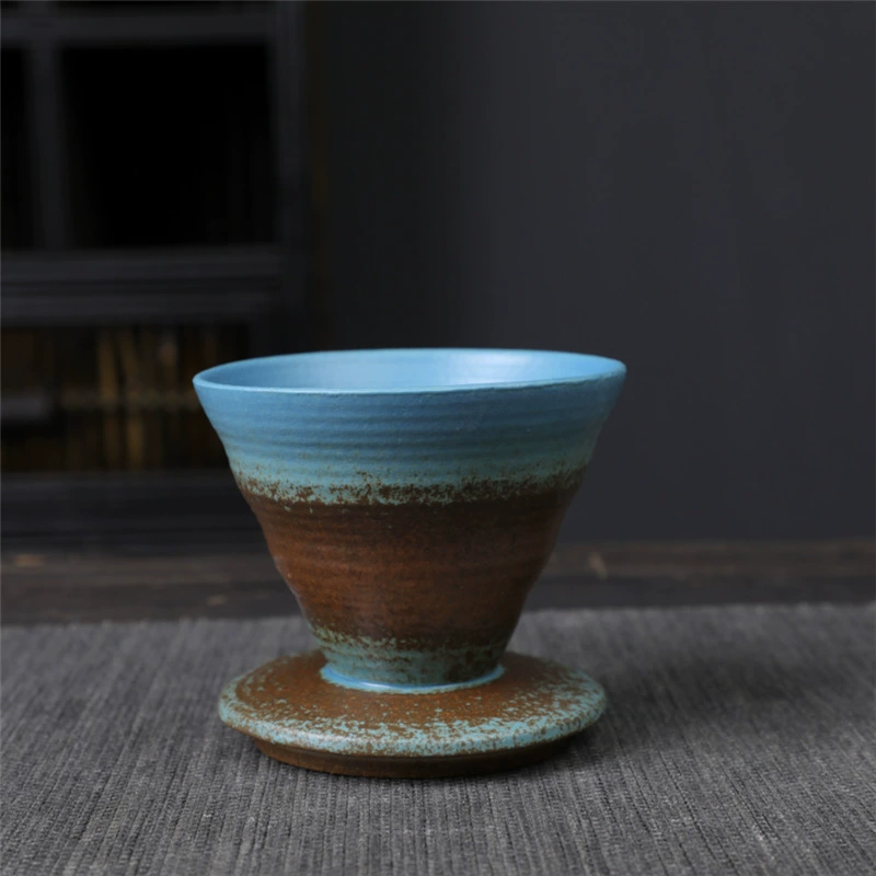 Alien ceramic cup high -value coffee cup retro Mark cup cross -border supply irregular cup rough pottery cup