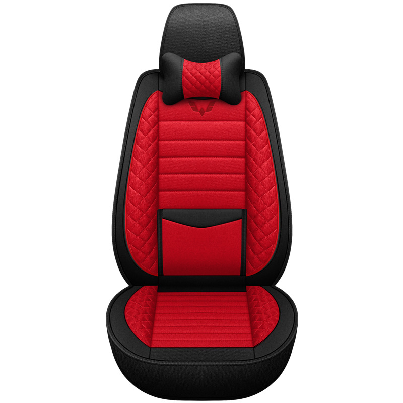 Wuling Wuling Rongguang Mini Truck Seat Cushion Linen Full Cover (Modelə uyğun (Original) oturacaq örtükləri) - single-row-standard