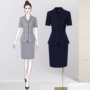 职业夏季客服气质工作服