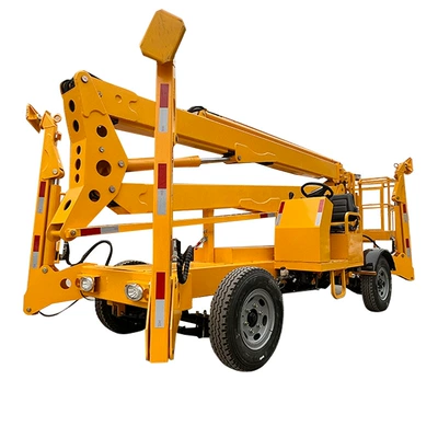 articulating arm lift, Avtomobil fırlanan platformaları