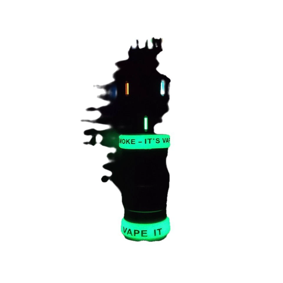 Glass Nights Tube DIY fingertips gyroscopy EDC luminous pipe non -tracheal pipe replaced pipes