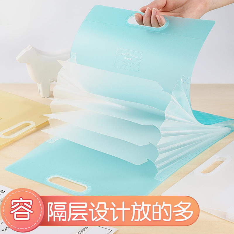 Japanese handheld organ, purse, multilayer folder