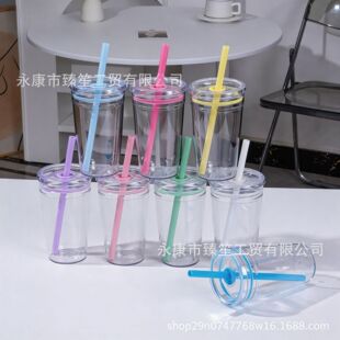 �羳����16oz�Όӿ��ȱ�͸������ˮ��PS���ϴ���������ˮ�������l
