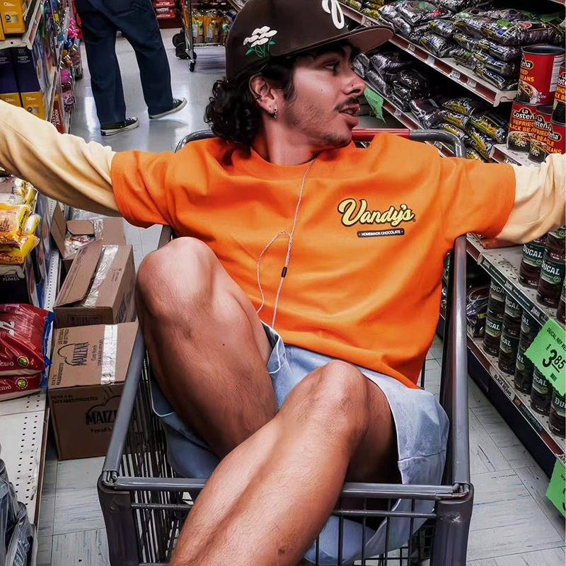 Японский бренд прилива vandythepink с короткими рукавами хип-хоп креативный мультяшный принт для мужчин и женщин