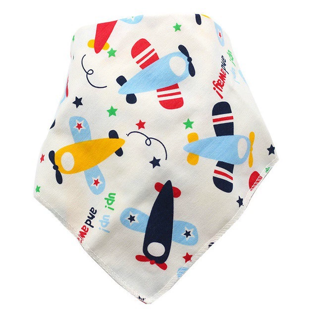 Хлопковый слюнявчик для младенца GAUSE BABY, однотонный, новорожденный, прокладка