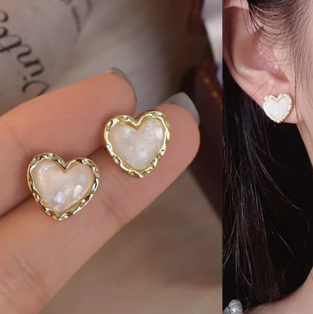 Bandeja de incienso para mosquitos, pinzas para las orejas, sin orejas perforadas, pendientes retro de nicho de alta gama, pinzas para las orejas de perlas de temperamento femenino, pendientes coreanos de lujo ligero