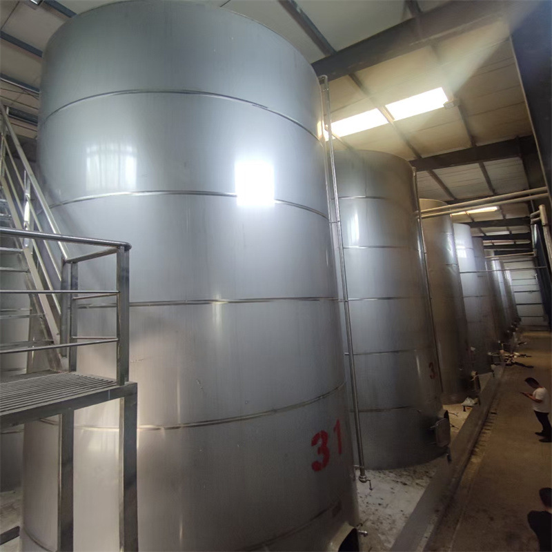 出售二手73立方SUS304不锈钢储罐 弥勒板加热发酵罐 回收