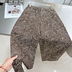 重工腰果花浮雕老钱风2025早秋新款显瘦高腰牛仔裤