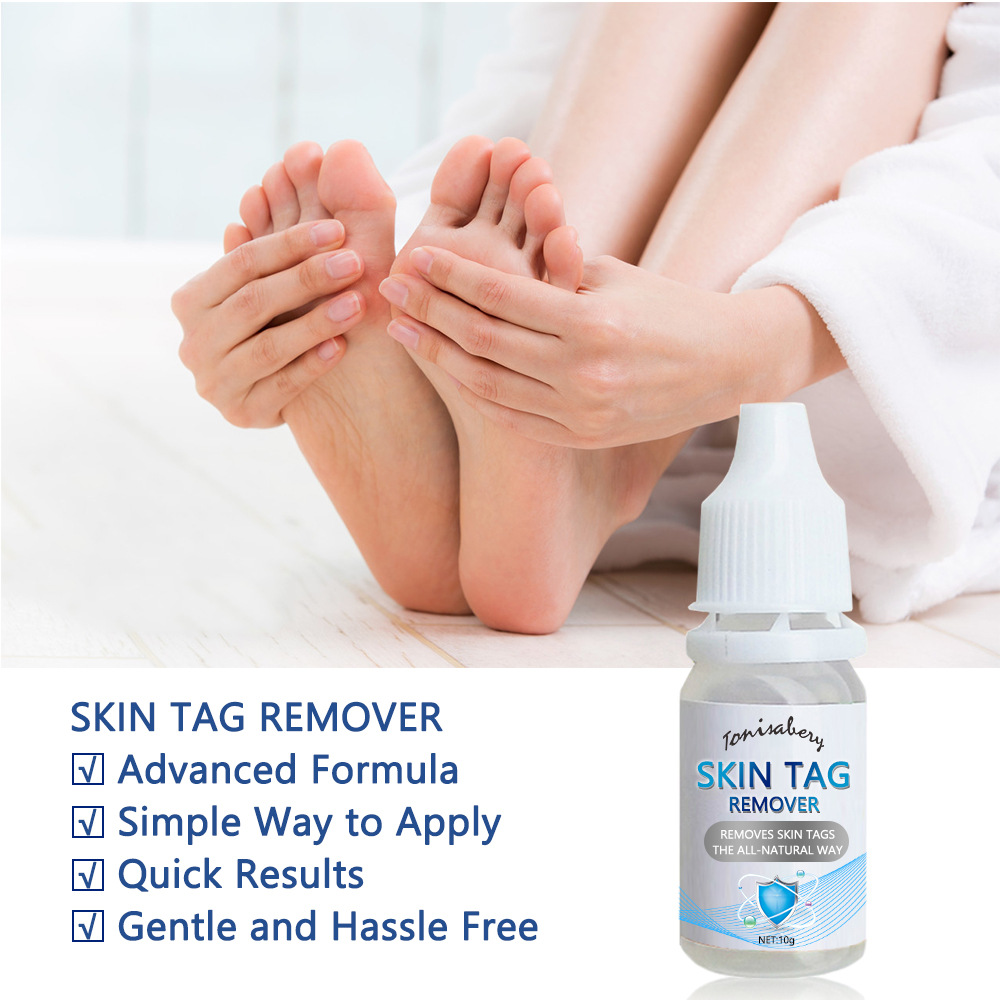 Skin Tag-Reinigungsflüssigkeit zur Wachstumskontrolle, Hühneraugenklappe und Entfernung von Dornwarzen_voghion.com