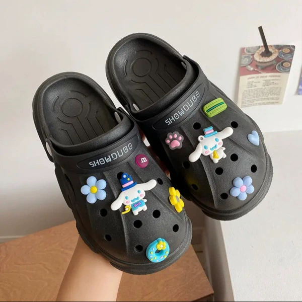 9909 Jade Gui Dog Flat Label Black