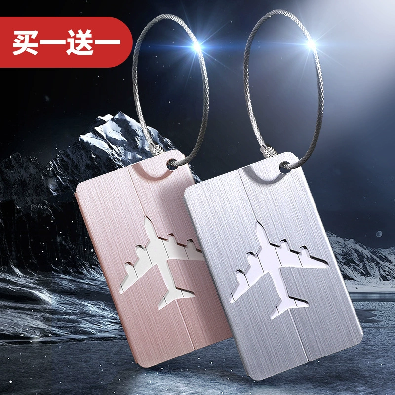 Купите 1 получить 1 получить 1 багажную бирку для путешествий Портативный чемодан для листинга посадочного талона