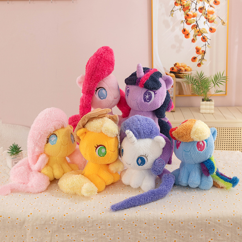 New Style Q-Version Pony Plush Toy, Baobao Li Doll, Cute Q-Version Unicorn Plush Toy, Pillow for Children New Style Q-Version Pony Plush Toy, Baobao Li Doll, Cute Q-Version Unicorn Plush Toy, Pillow for Children