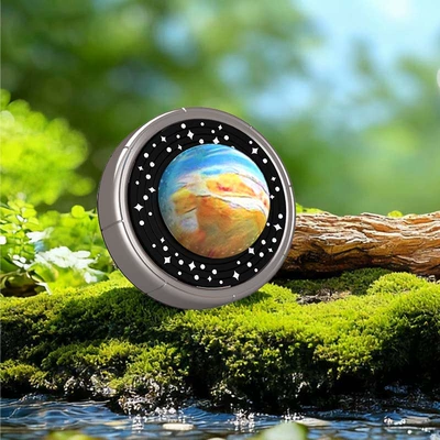 Planet-Shaped Car Air Freshener with Car ornaments - colorful-dream