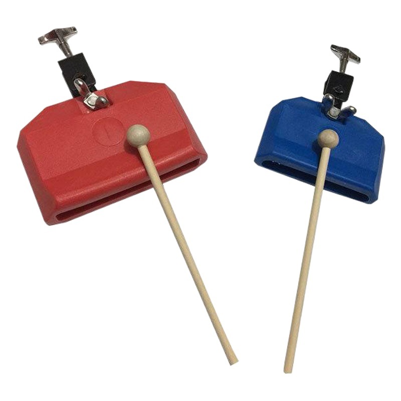 Cencerro de plástico Bangzi instrumento de percusión de plástico cencerro Bangzi material didáctico de jardín de infantes al por mayor Bangzi