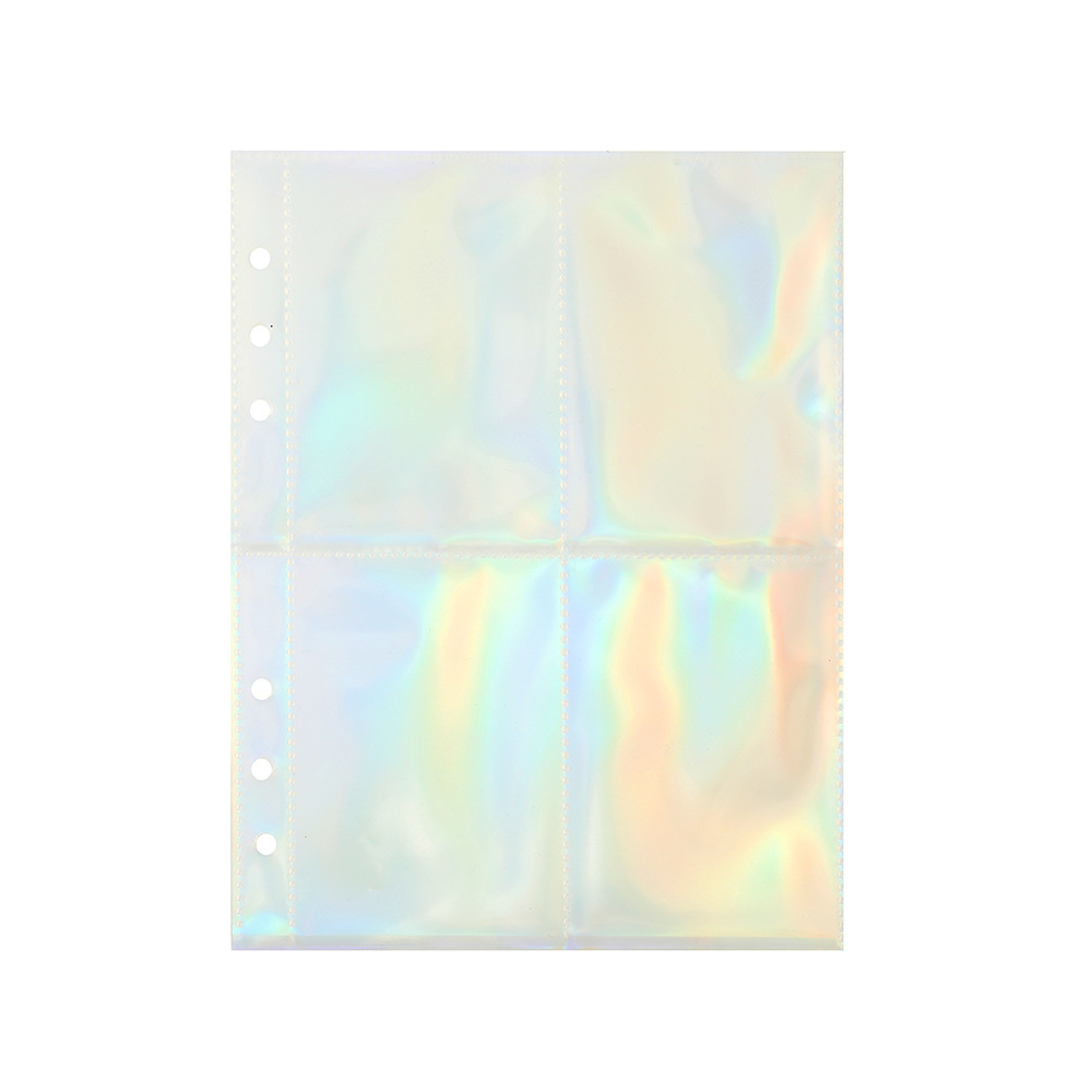 INS estilo coreano chica simple A5 álbum de hojas sueltas chica persiguiendo estrellas estuche rígido correa de tres pulgadas libro de almacenamiento delgado de cinco pulgadas