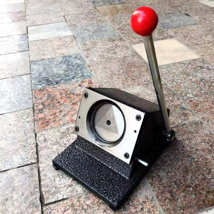 Значок резки карта грудная резка круглый резак PVC квадратный круглый бумажный резак Инопланетянин овальная фаза оптовый