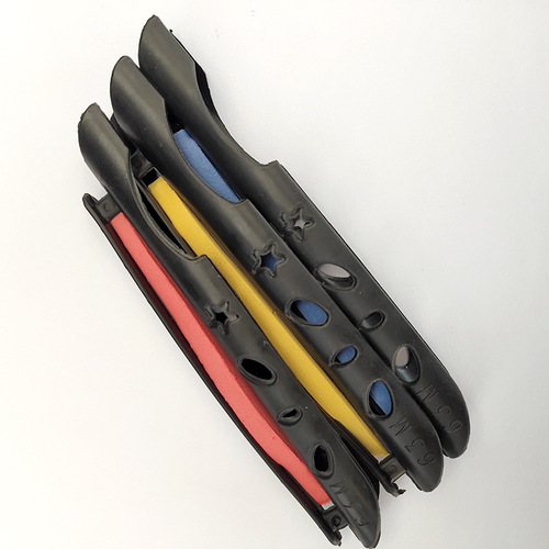 Colorful rod line board fishing rod convenient line card fishing rod winding card winding board hand rod winding card fishing gear accessories