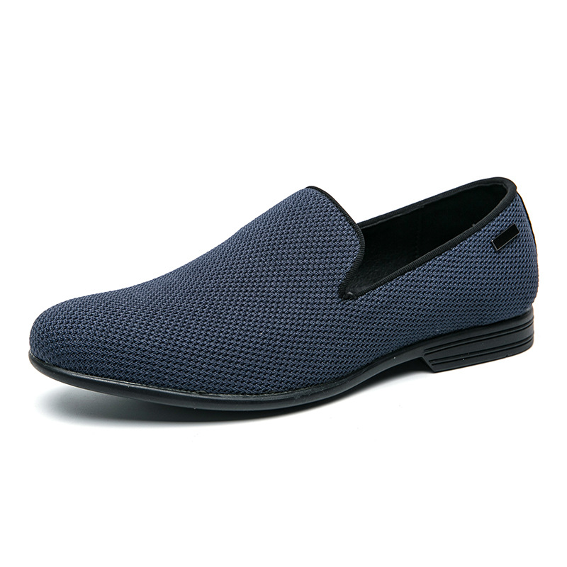 Zapatos Lofu simples y transpirables para hombres de talla grande transfronterizos 2024 primavera y otoño nuevos zapatos Lofu casuales de negocios para hombres