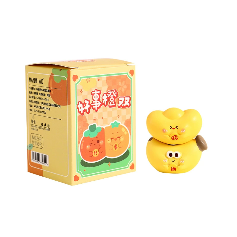 曼妙 Genuine magnetic fruit creative cartoon decorations, Birthday gift, wholesale