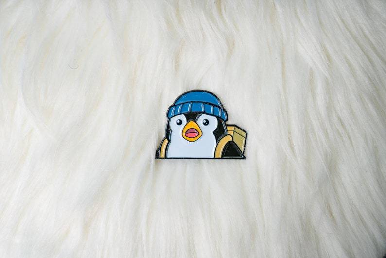 Creative design cute blue trend Japanese brooch