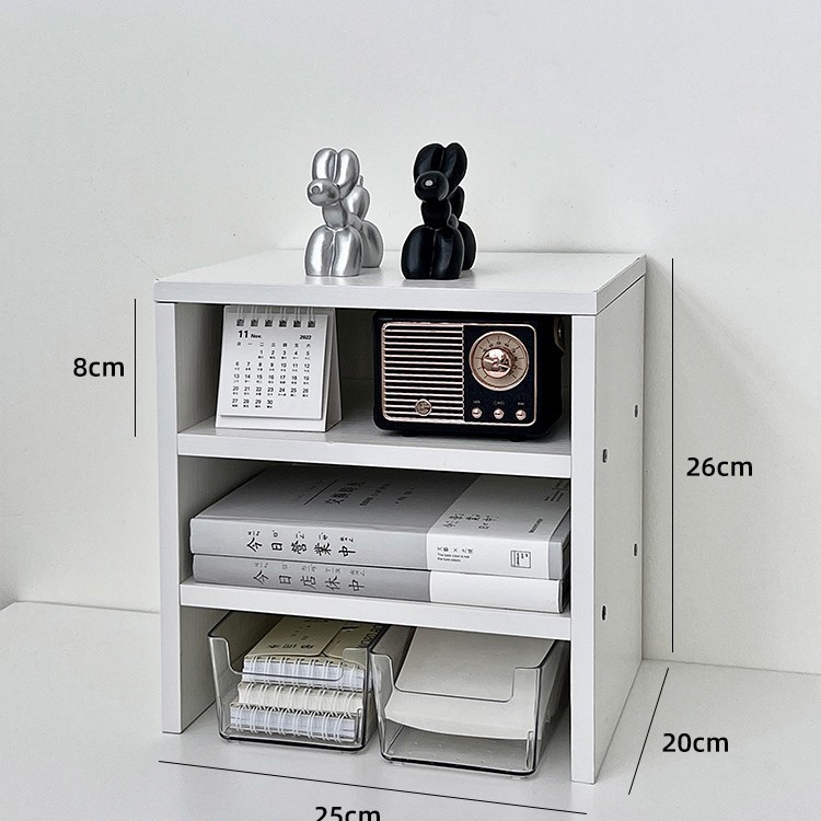 흰색 25*26 * 20cm 의 3 층