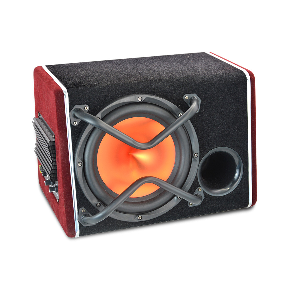 Factory wholesale car audio modified high-power 1200W trapezoidal 12V active overweight 10 inch car subwoofer
