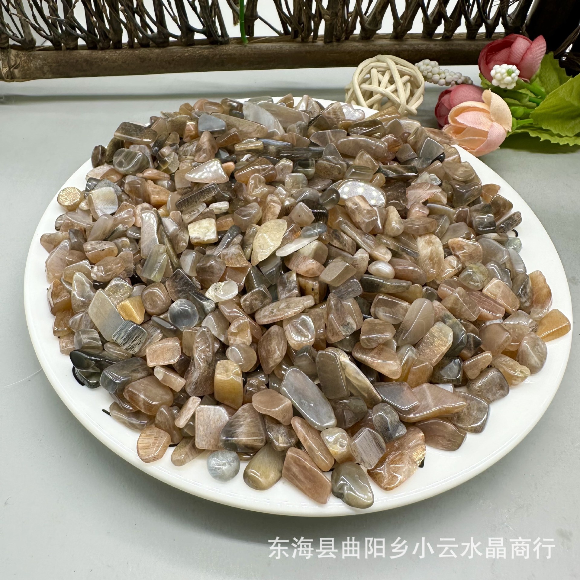 メーカー卸売り天然白水晶紫水晶黄水晶蛍石瑪瑙瑠璃碧璽水晶砂利