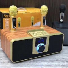 クロスボーダー復古k 08ダブルコーラスk歌家庭カラオケ無線マイクsd309plus携帯電話オーディオ