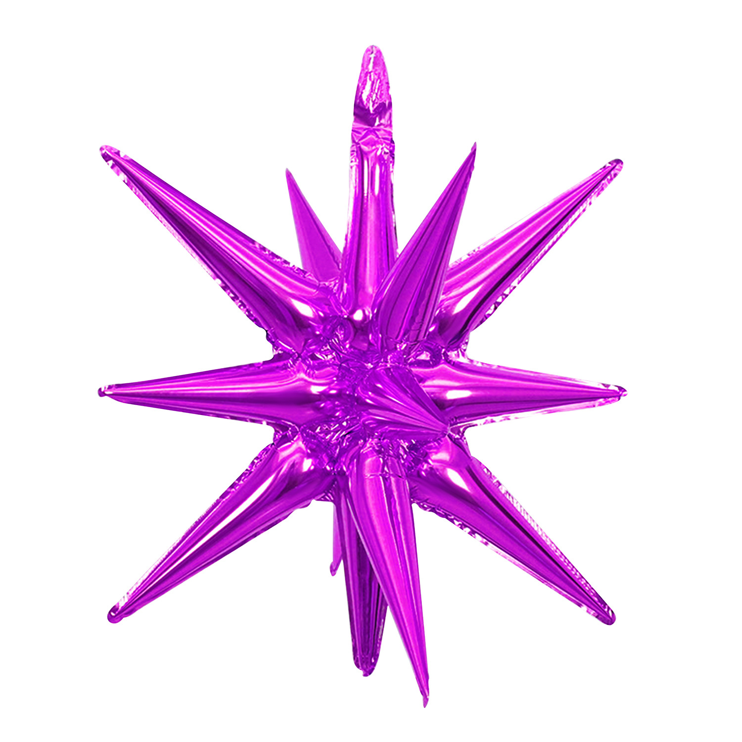 Transfronterizo de 22 pulgadas explotando una estrella en gota de agua brillante de aluminio 4D película de aluminio globo de aluminio diseño de fiesta de cumpleaños image 23