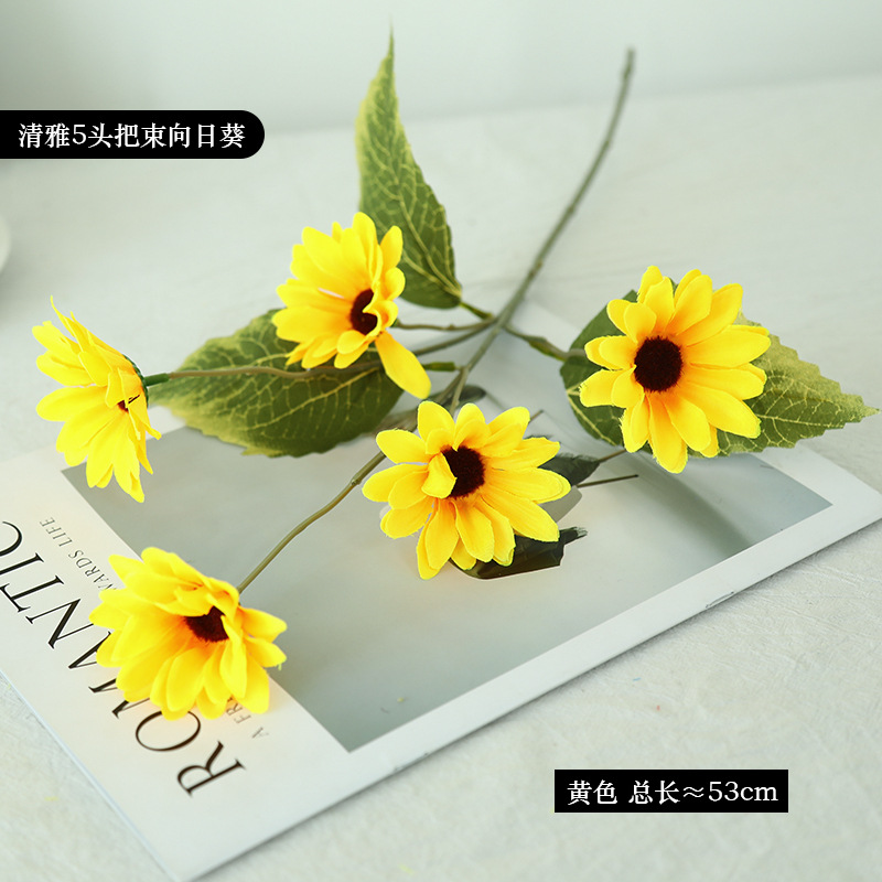 노란색 5단
