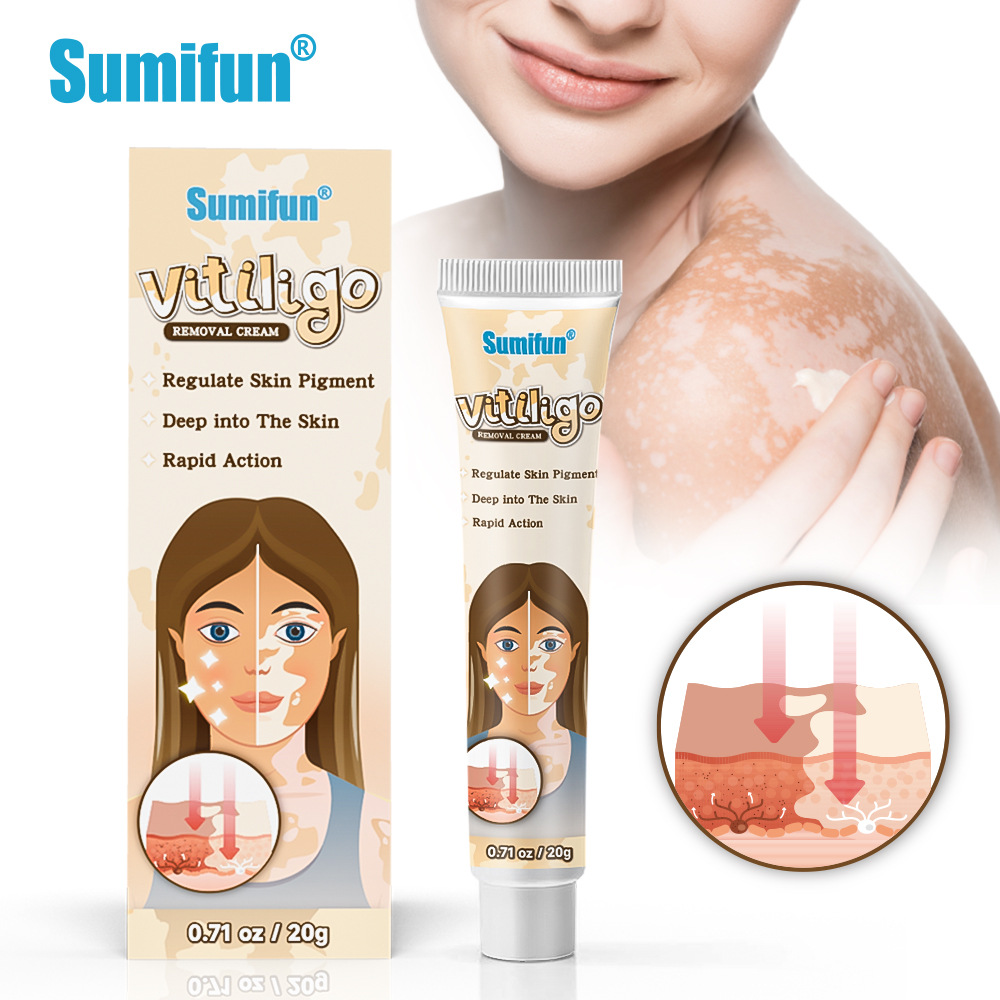 Sumifun Cross-Border AliExpress White Spot Cleanser, crema de cuidado de la piel de manchas de sudor, crema de cuidado de la piel de flores K10073