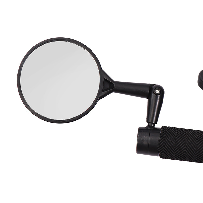 Bike, retroreflective mountain rear view mirror