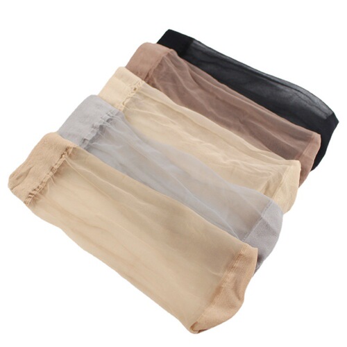 Crystal stockings for women summer thin deodorant glass short stockings anti-snag solid color invisible stockings manufacturer wholesale