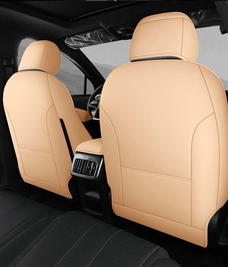 New Model Luxury Car Song Ldm-I Full Leather Car Seat Cushion, Four-Season Overseas Right-Hand Drive Seat Cover, Cross-Border Full-Cover Car Seat Cushion