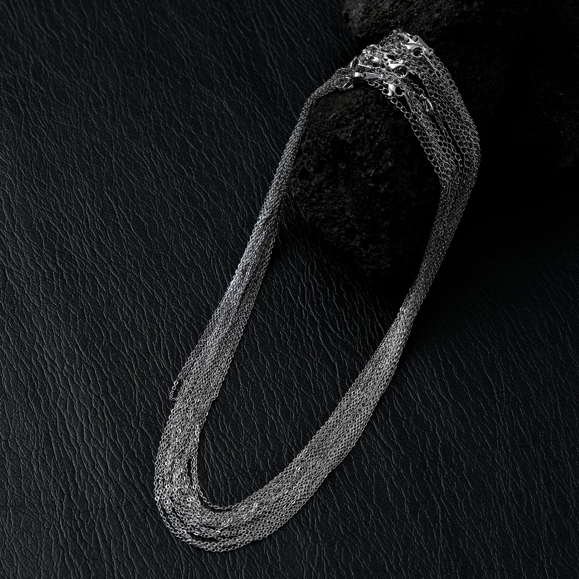240g Weight Chain Jewelry Making Type Chain Necklace Classification cable chain, box chain Chain Type 1 Piece Quantity Copper Material Geometric Pattern All Seasons Season Plating Design Simple Style Style 1 Piece Copper Cable Chain Box Chain Chain Necklace Chain Simple Style Geometric 10